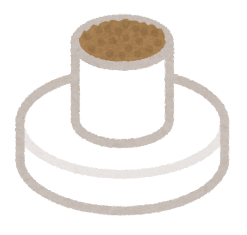 台座灸のイラスト